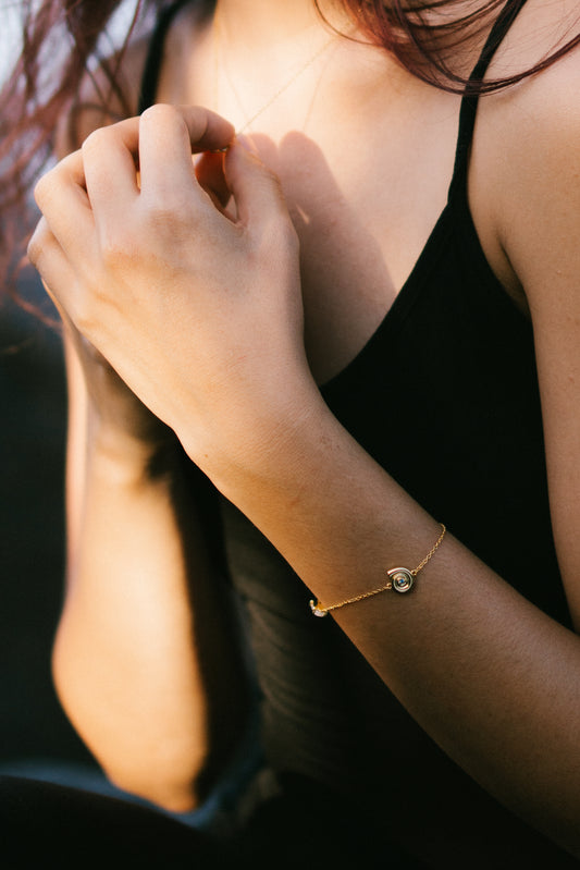 Lina Bracelet 16K Gold Plated