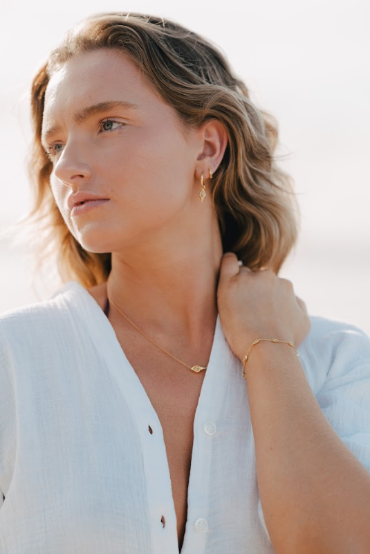 LIVV charm necklace, 16k gold plating