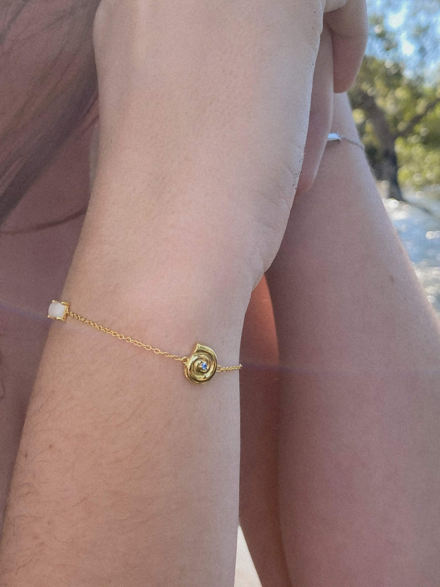 Lina Bracelet 16K Gold Plated