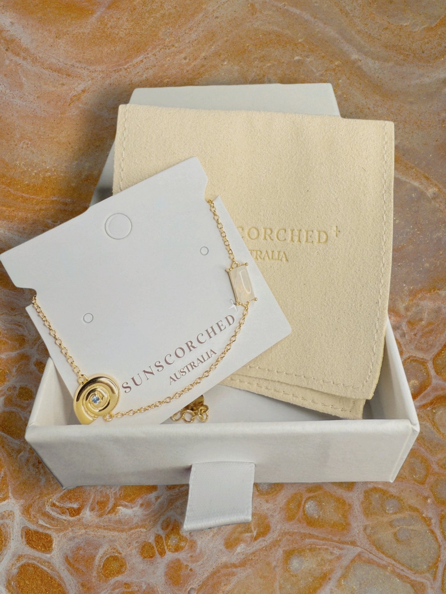 Lina Bracelet 16K Gold Plated - Sunscorched Australia