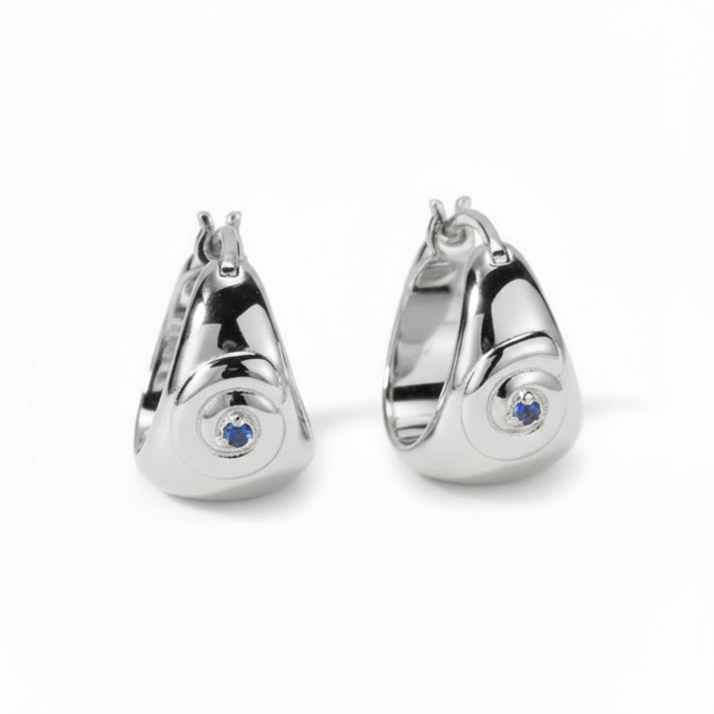 Lina hoops, 925 Silver - Sunscorched Australia